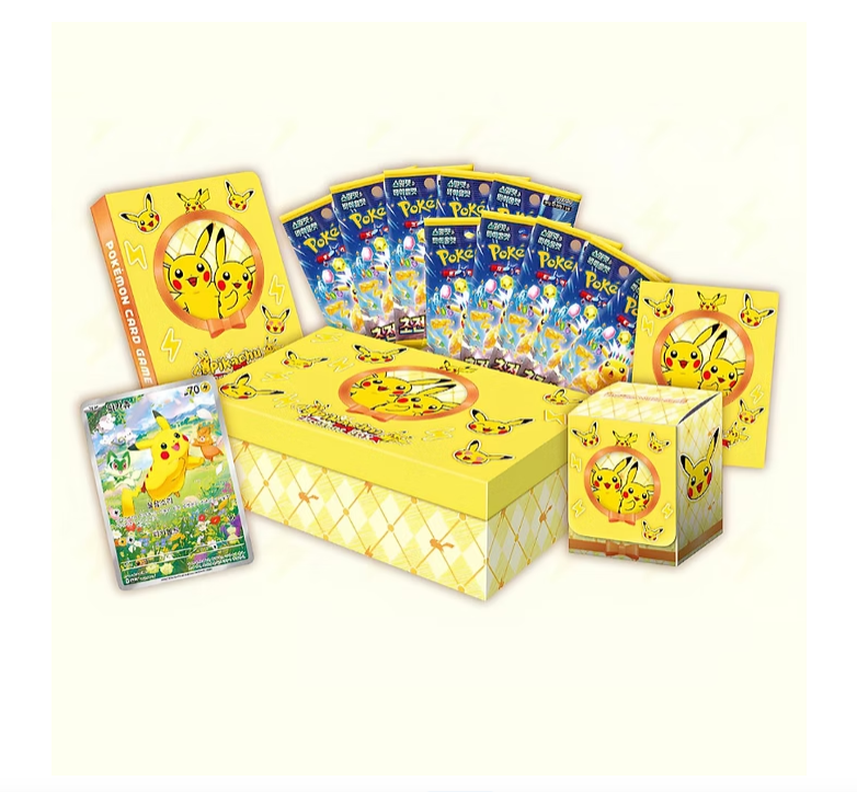 PIKACHU PRESENT BOX COREANO