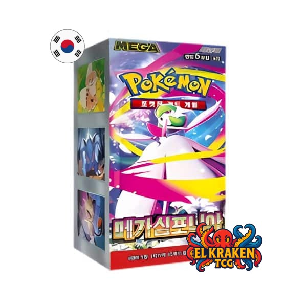 Pokémon TCG - Booster Box Mega Symphonia - Idioma Coreano
