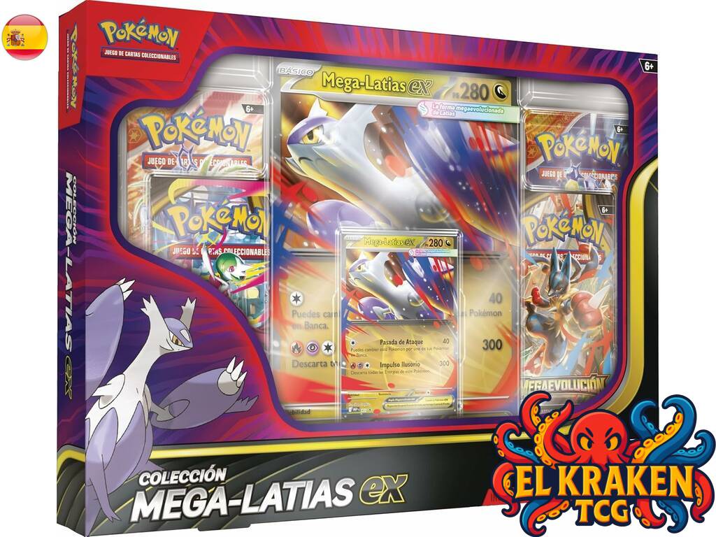 Pokémon TCG - Caja Mega Latias - Idioma Español