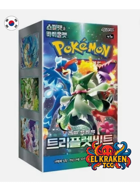 Pokémon TCG - Booster Box Triple Beat - Idioma Coreano