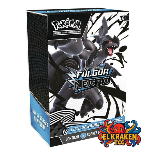 Pokémon TCG - Booster Bundle Fulgor Negro - Idioma Español