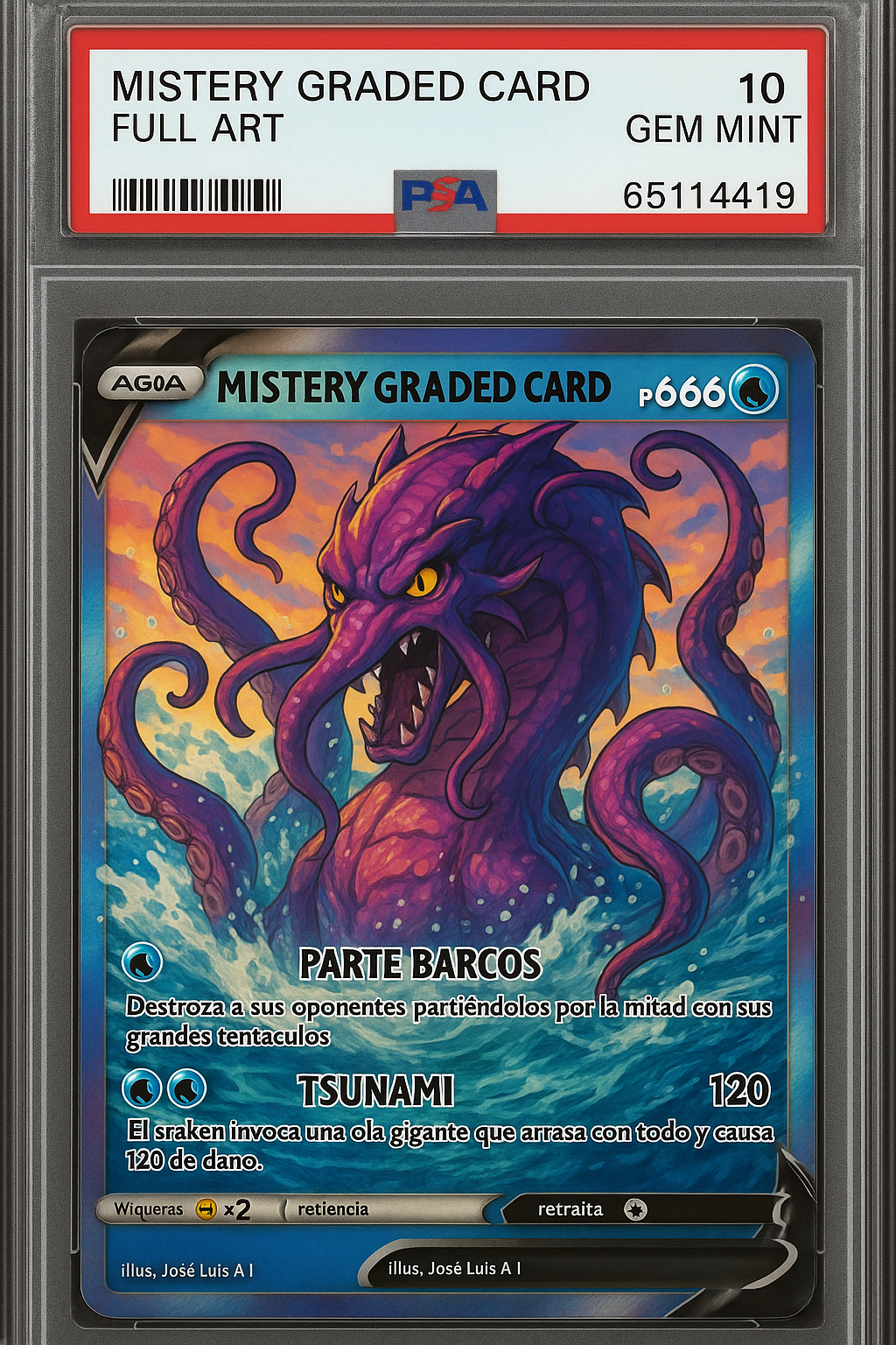SOBRE MISTERY CON CARTA GRADEADA