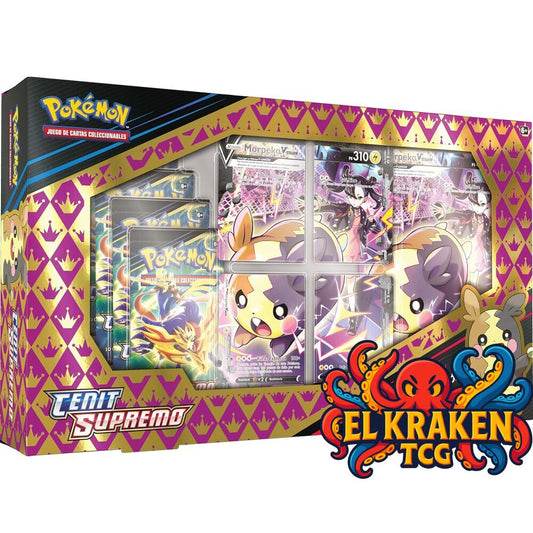Pokémon TCG - Caja Premium Morpeko V-UNION - Idioma Español.