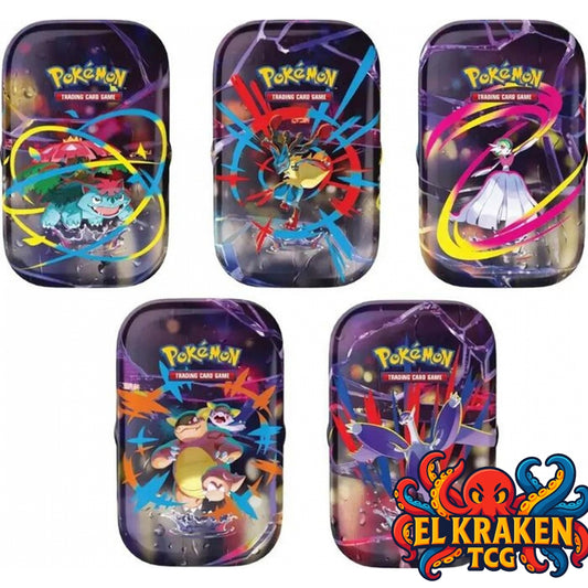 Pokémon TCG - Lata Megaevoluciones (Varios modelos) - Idioma Español