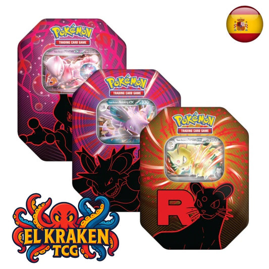 Pokémon TCG - Lata Team Rocket (PERSIAN) - Idioma Español.